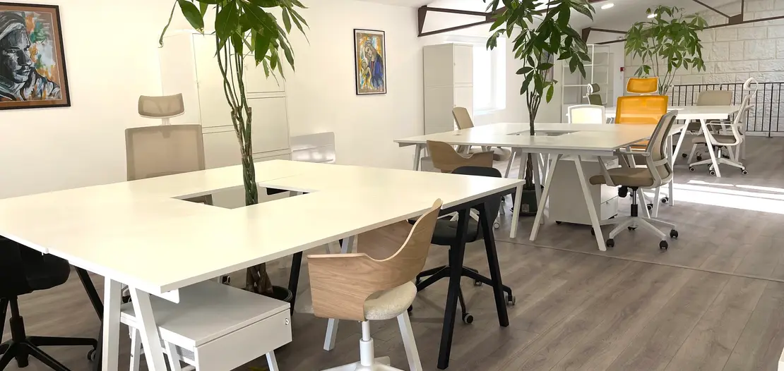 Open space Bureaux Partagés